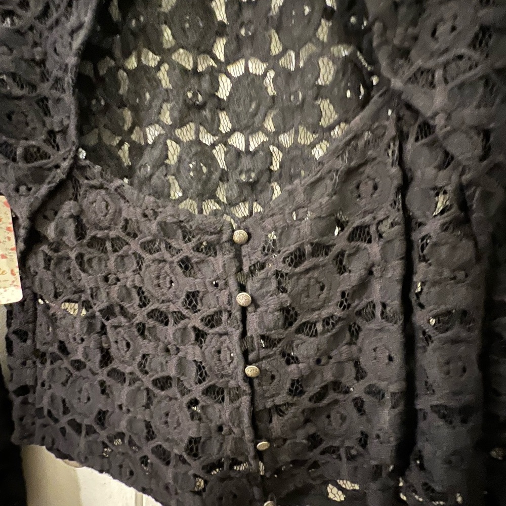 Knit, back cut, top - Picture 3 of 9